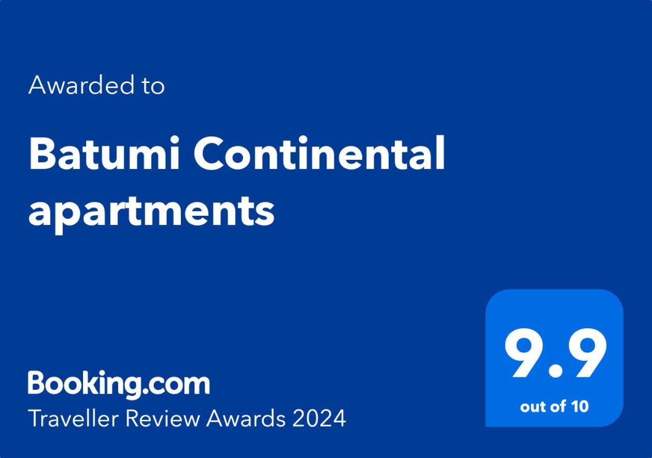 Batumi Continental Apartments Exterior photo